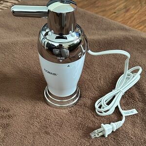 Conair White and Chrome Electric Soap/Lotion Dispenser